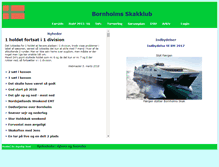 Tablet Screenshot of bornholms-skakklub.dk